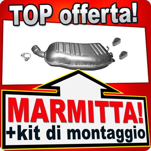 Silenziatore posteriore per - posteriore,