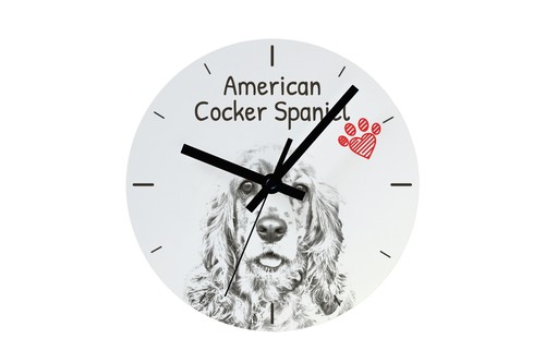 Orologio americano cocker - orologio,