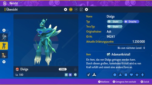 Pvp shiny dialga hisui - shiny, 6iv