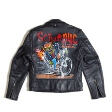 Giacca pelle moto schott - giacca,