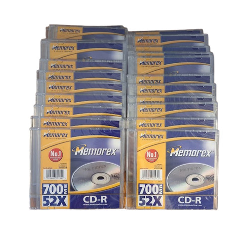 22x memorex 700mb 80min - 22x,