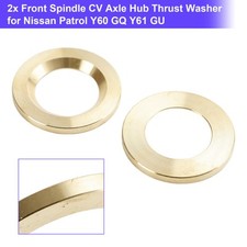 2x Front Spindle CV Axle Hub