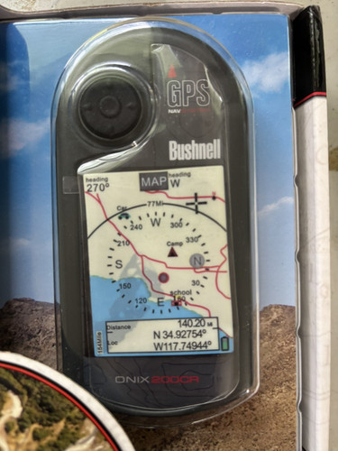 Bushnell onix 200 gps - 200, sistema