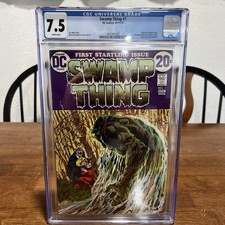 SWAMP THING #1 (1972) CGC 7,5