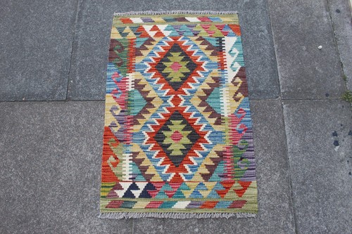 Tappeto kilim vintage - tappeto,