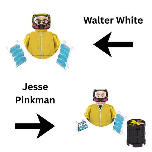 Lego breaking bad minifigures - breaking,