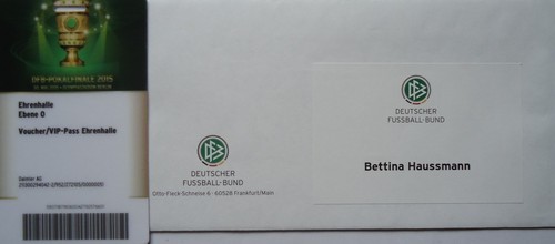 Voucher vip pass - vip, dfb