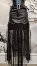 Gonna maxi tulle - gonna, ecopelle