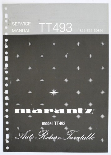 Originale marantz tt493 - originale,