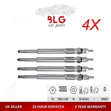 4X HEATER GLOW PLUGS FOR AUDI