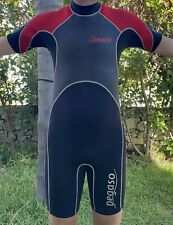 Shorty Pegaso muta Neo uomo nero - rosso per sport acquatici 3 mm M/50