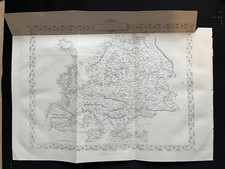 c1860 mappa dell'Europa antica