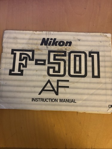 Nikon 501 fotocamera - nikon, f-501