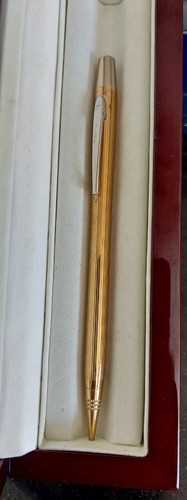 Cross gold plated - plated, vintage