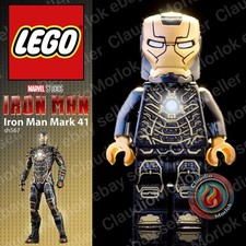 ⭐ LEGO Iron Man Mark 41 armor sh567 Minifigure Marvel sh0567 Avengers 76125