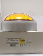 I SICURI SIRENA ART 22673 PER ESTERNO CON LAMPEGGIANTE SCOCCA ALLUMINIO