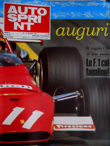 Autosprint 1970 regalo - autosprint,