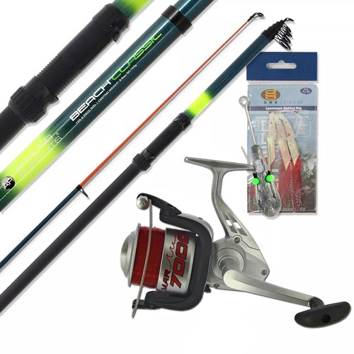 Set pesca mare canna
