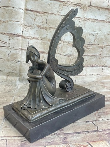Statua fata angelo marmo - in,