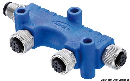 Osculati connettore vie nmea - osculati,