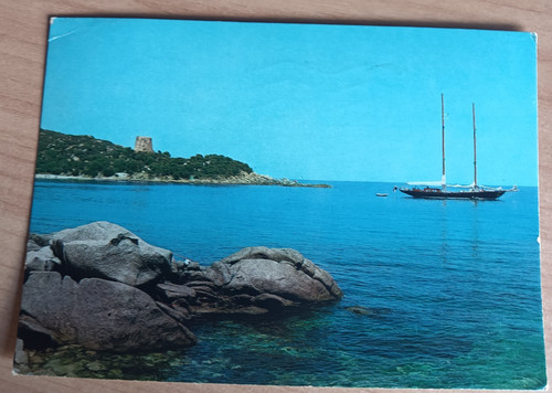 Cartolina italia cagliari - italia,
