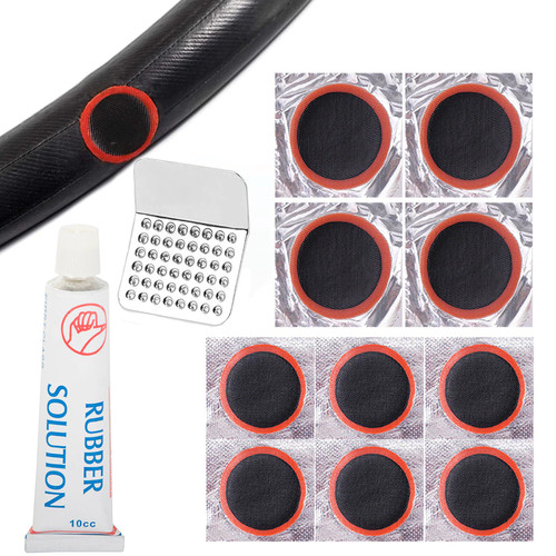 Kit toppe colla riparazione - +,