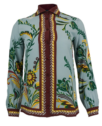 Etro printed silk shirt - printed,