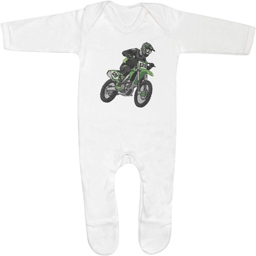 Riding motocross dirt bike - 'riding,