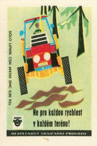 Poster retrò sicurezza - 🚜,