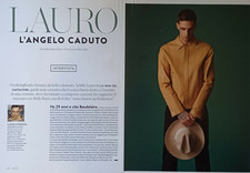 Italian Clipping Ritaglio 2019 ACHILLE LAURO l'angelo caduto 3 PAGINE.