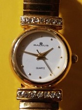 RADIUS Orologio RETRO' da Donna  - Maglia elastica - colore Oro da sistemare