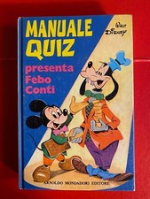 Manuale Quiz presenta Febo Conti - Disney 1° edizione 1971
