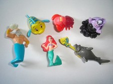 SET FIGURINE DISNEY LA SIRENETTA ARIEL NESTLE - FIGURINE DA COLLEZIONE