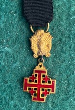 Ordine Croce Medaglia Mignon Santo Sepolcro Di Gerusalemme