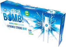 FRESH BOMB Menthol Filter cigarette empty tubes BEST PRODUCT Tobacco- 5 packs