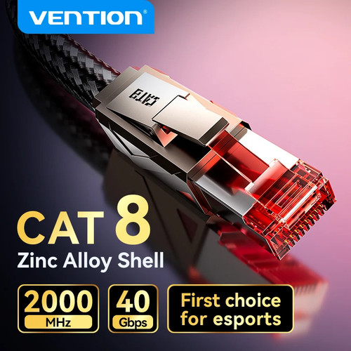 Cavo ethernet vention cat8 - ethernet,