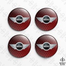 4x MINI Cooper emblema