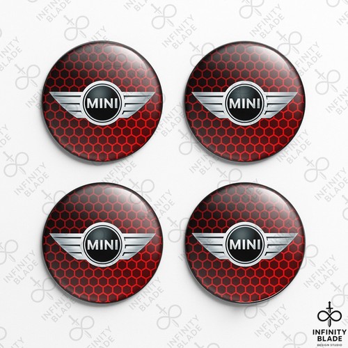 Mini cooper emblema - 4x,