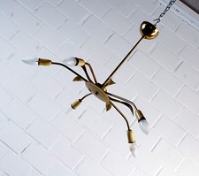 Lampada a sospensione da soffitto Rockabilly lampada ragno anni '50