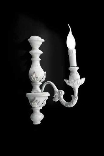 Agata bianco naturale applique - bianco,