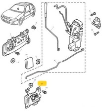 MG ROVER 200/25/MG ZR MANIGLIA