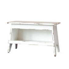 Panca con ripiano H:31xL:50 cm