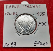 10 Lire 1952 Spighe KM# 93 -