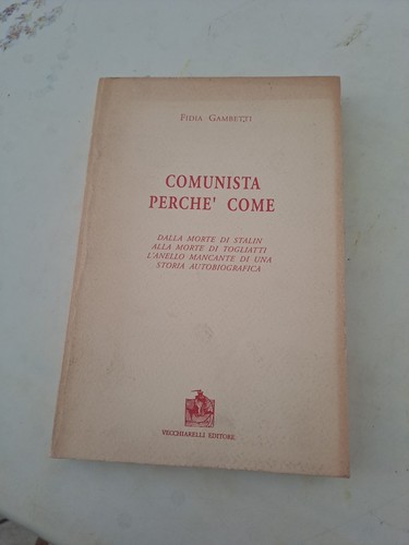 Fidia gambetti comunista - fidia,
