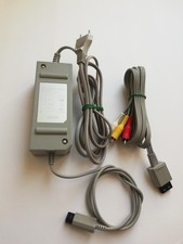 Alimentatore Originale Nintendo Wii Cavo Video TV RCA