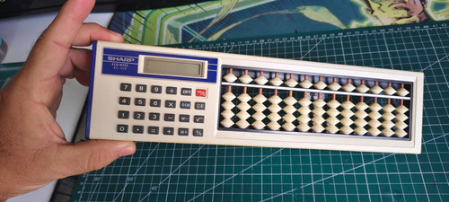 Vintage 80s soroban abacus - 80s,
