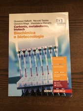 CARBONIO, METABOLISMO, BIOTECH. CHIMICA ORGANICA.... - G.VALITUTTI - ZANICHELLI