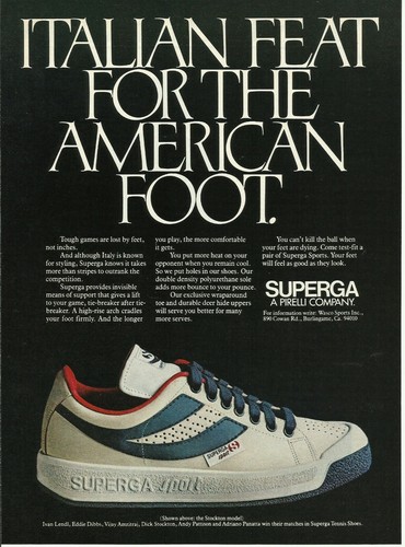 1981 superga tennis - superga, sports