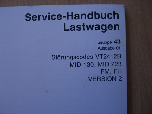 Manuale officina codici guasti