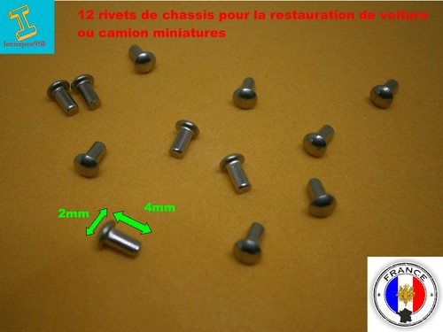 Lot rivets alu - 12,